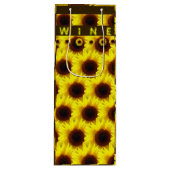 Pour Bouteille Boire au soleil - Sac cadeau vin (Devant)