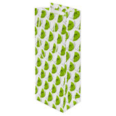 Pour Bouteille Citrus Lemon Vin sac cadeau multiple (Dos Angle)