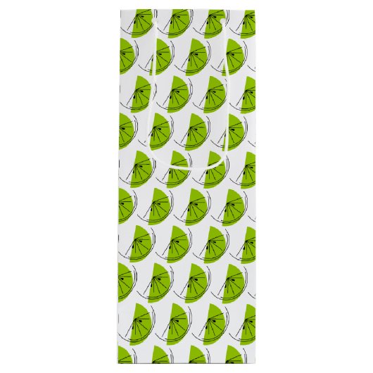 Pour Bouteille Citrus Lemon Vin sac cadeau multiple (Devant)