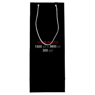 Pour Bouteille Créez votre propre sac cadeau de vin photo