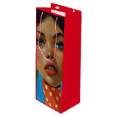 Pour Bouteille Dionne par KAB Wine Cadeau Sac cadeau (Devant Angle)