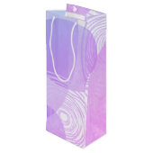 Pour Bouteille Gemini Anniversaire - Sac Cadeau Vin (Dos Angle)