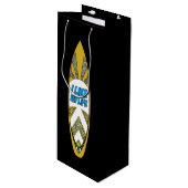 Pour Bouteille J'aime MON sac de cadeau de planche de surf de la (Devant Angle)