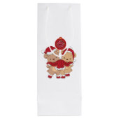 Pour Bouteille Joyeux cadeau de Noël sac (Dos)