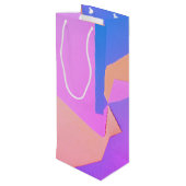 Pour Bouteille Libra Birthday - Sac cadeau vin (Dos Angle)