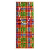 Pour Bouteille MAC RAE TARTAN Sac cadeau vin (Dos)