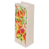 Pour Bouteille 'Peach Paradise' sur un sac cadeau (Devant Angle)