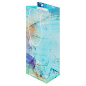 Pour Bouteille Poissons Anniversaire Vin Sac Cadeau (Dos Angle)