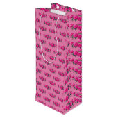 Pour Bouteille Rose - Vin Surprise Vin Sac cadeau (Dos Angle)