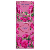Pour Bouteille Rose - Vin Surprise Vin Sac cadeau (Devant)
