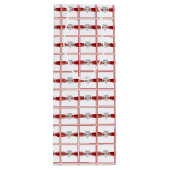 Pour Bouteille Rouge Ruban Infinity Sac cadeau de vin de coeur (Dos)