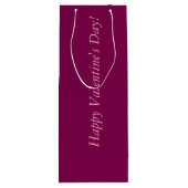 Pour Bouteille Sac cadeau (Dos)