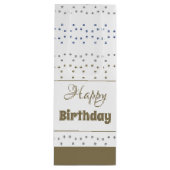 Pour Bouteille Sac cadeau Anniversaire Stylish Star Patterned Pap (Devant)