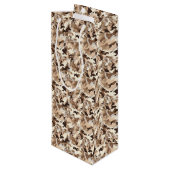 Pour Bouteille Sac cadeau Camo militaire (Dos Angle)