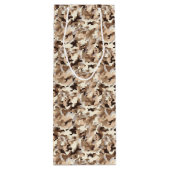 Pour Bouteille Sac cadeau Camo militaire (Dos)