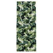 Pour Bouteille Sac cadeau Camo militaire (Dos)