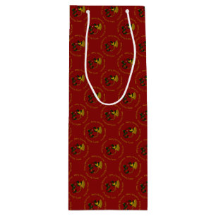 Pour Bouteille Sac cadeau Corn-Rouge-Vin de Noël