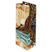 Pour Bouteille Sac cadeau Culture Île 10 (Devant Angle)