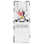 Pour Bouteille Sac cadeau de BABY SHOWER de vin Holly (Dos)