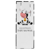 Pour Bouteille Sac cadeau de BABY SHOWER de vin Holly (Devant)