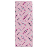 Pour Bouteille Sac cadeau de la parade de casse-croûte à menthe (Dos)