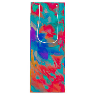 Pour Bouteille Sac cadeau de Mouvement de fleur