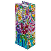 Pour Bouteille Sac cadeau de vin (Dos Angle)