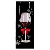 Pour Bouteille Sac cadeau de vin adorable (Dos)