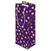 Pour Bouteille Sac cadeau de vin Bubbly (Dos Angle)