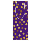 Pour Bouteille Sac cadeau de vin Bubbly (Dos)