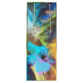 Pour Bouteille Sac Cadeau de Vin d'Art Abstrait (Devant)