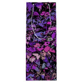 Pour Bouteille Sac Cadeau de Vin d'Art Abstrait (Dos)