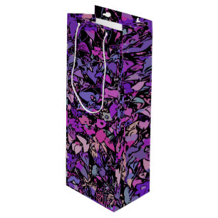 Pour Bouteille Sac Cadeau de Vin d'Art Abstrait
