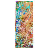 Pour Bouteille Sac cadeau de vin d'art Abstrait (Dos)