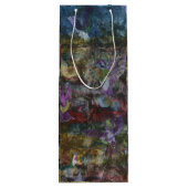 Pour Bouteille Sac cadeau de vin de colibris en vol (Dos)