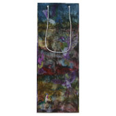 Pour Bouteille Sac cadeau de vin de colibris en vol (Devant)