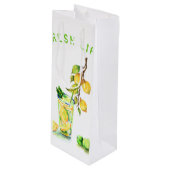 Pour Bouteille Sac Cadeau de Vin de Fête Boisson Rafraîchissante (Devant Angle)