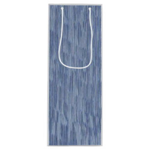 Pour Bouteille Sac cadeau de vin rayé de charme