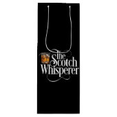 Pour Bouteille Sac cadeau de vin Scotch Whisperer (Devant)