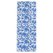 Pour Bouteille Sac cadeau d'impression florale (Devant)