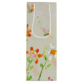 Pour Bouteille Sac cadeau Fleur Win (Devant)