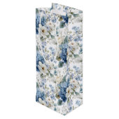 Pour Bouteille Sac cadeau floral (Dos Angle)