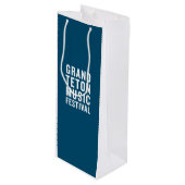 Pour Bouteille Sac cadeau GTMF (Devant Angle)