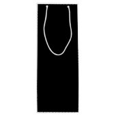 Pour Bouteille Sac cadeau Halloween Chat (Dos)