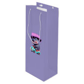 Pour Bouteille Sac cadeau Lucky Hippo (Devant Angle)