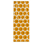 Pour Bouteille Sac cadeau multiple vin Orange Citrus (Dos)