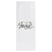 Pour Bouteille Sac cadeau Octopus & Lights (Dos)