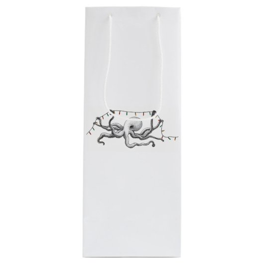 Pour Bouteille Sac cadeau Octopus & Lights (Devant)