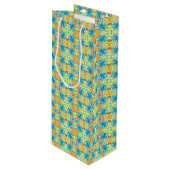 Pour Bouteille Sac Cadeau Pat Mosaic (Devant Angle)