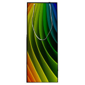 Pour Bouteille Sac cadeau Rainbow Twist (Dos)